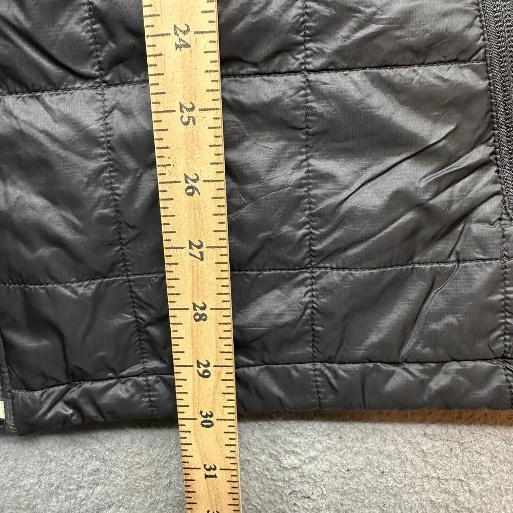 LL Bean 288306 Primaloft Packaway Nylon Vest XXL Tall Insulated Full Zip Black